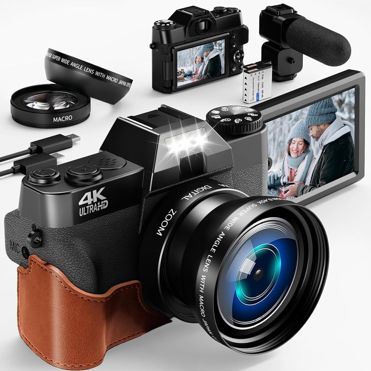 Test de l'appareil photo numérique 4K : performances et zoom 18X