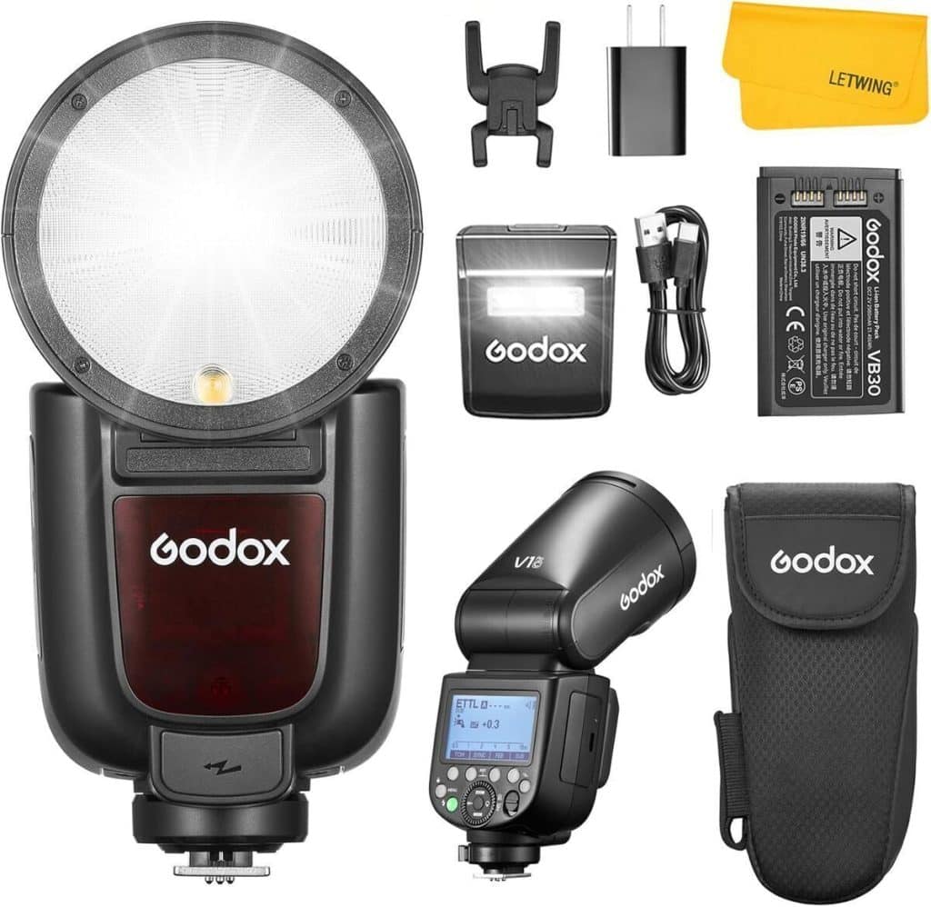 Test du flash Godox V1 Pro N pour nikon : performance et rapidité