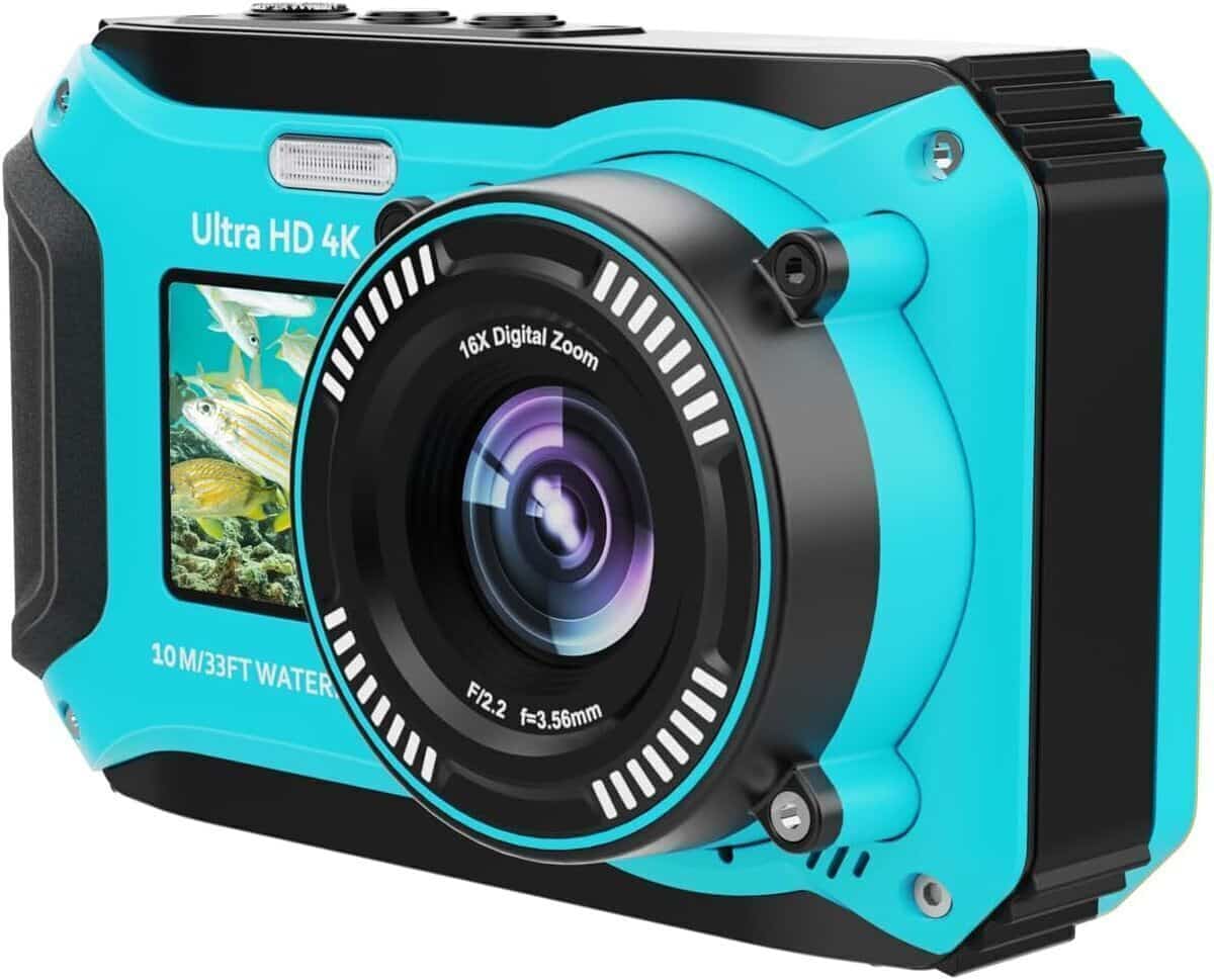 Test : appareil numérique Yixinxin 4K sous-marin 64 MP