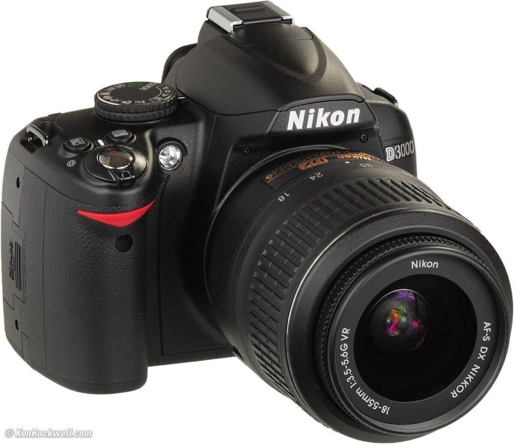 Test de l'appareil photo Nikon D3000 : reflex 10.2 et kit objectif 18-55 mm