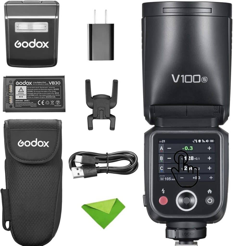 Test du Godox V100S : flash TTL puissant et rapide pour sony