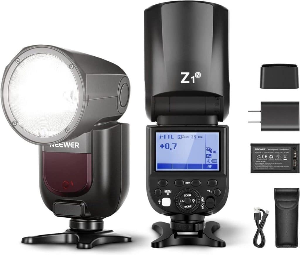 Test du Neewer Z1-N : flash innovant pour nikon dslr