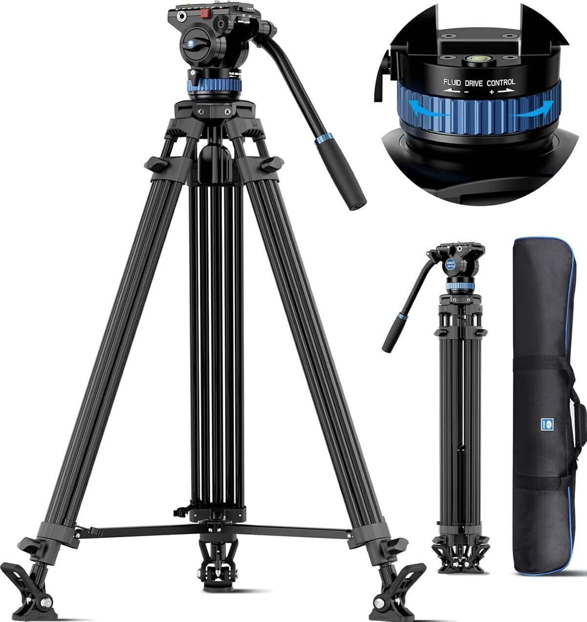 Test du trépied vidéo SIRUI AM-25S : flexibilité et légèreté