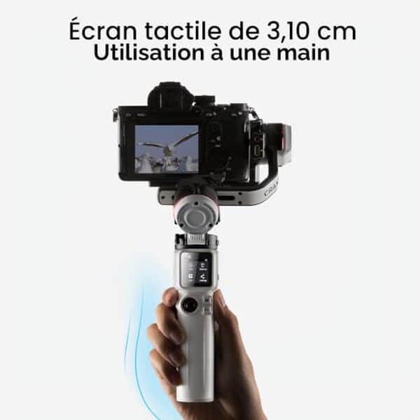 Découvrez notre test détaillé du stabilisateur Zhiyun Crane M3 : performances, fonctionnalités et verdict d'un gimbal 3 axes polyvalent pour vidéographes professionnels et amateurs.