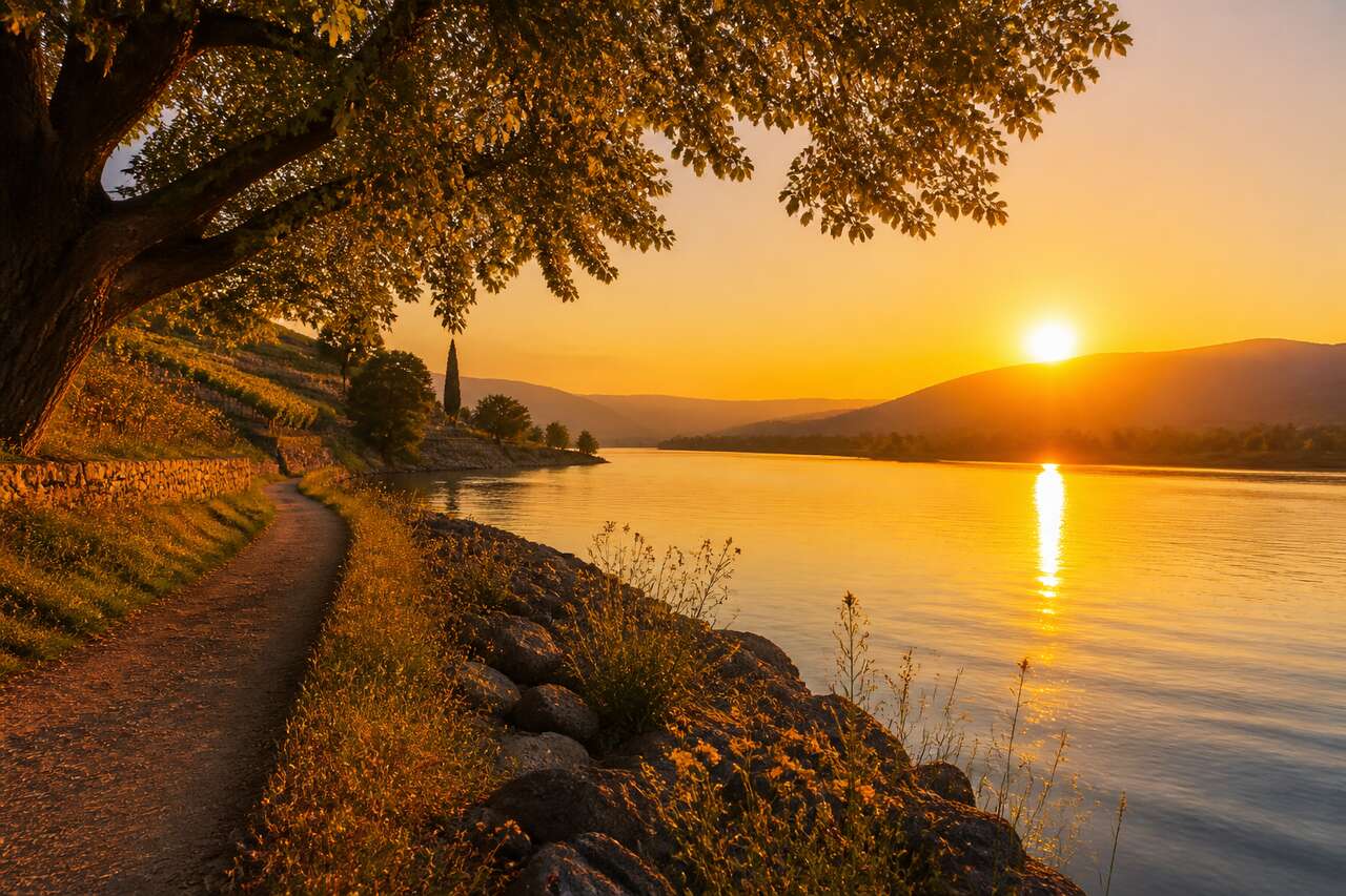 Composer avec la règle d’or et des lignes directrices au coucher du soleil Composer avec la règle d’or et des lignes directrices au coucher du soleil