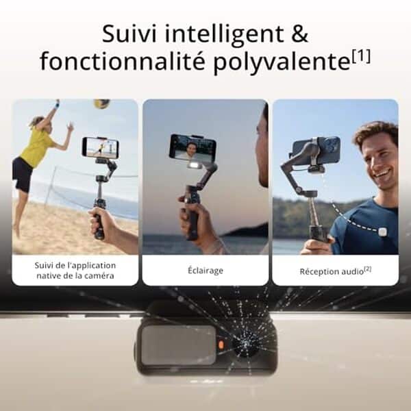Découvrez notre test complet du stabilisateur 3 axes DJI Osmo Mobile 7P : performances, mobilité et fonctionnalités pour des vidéos professionnelles en main.