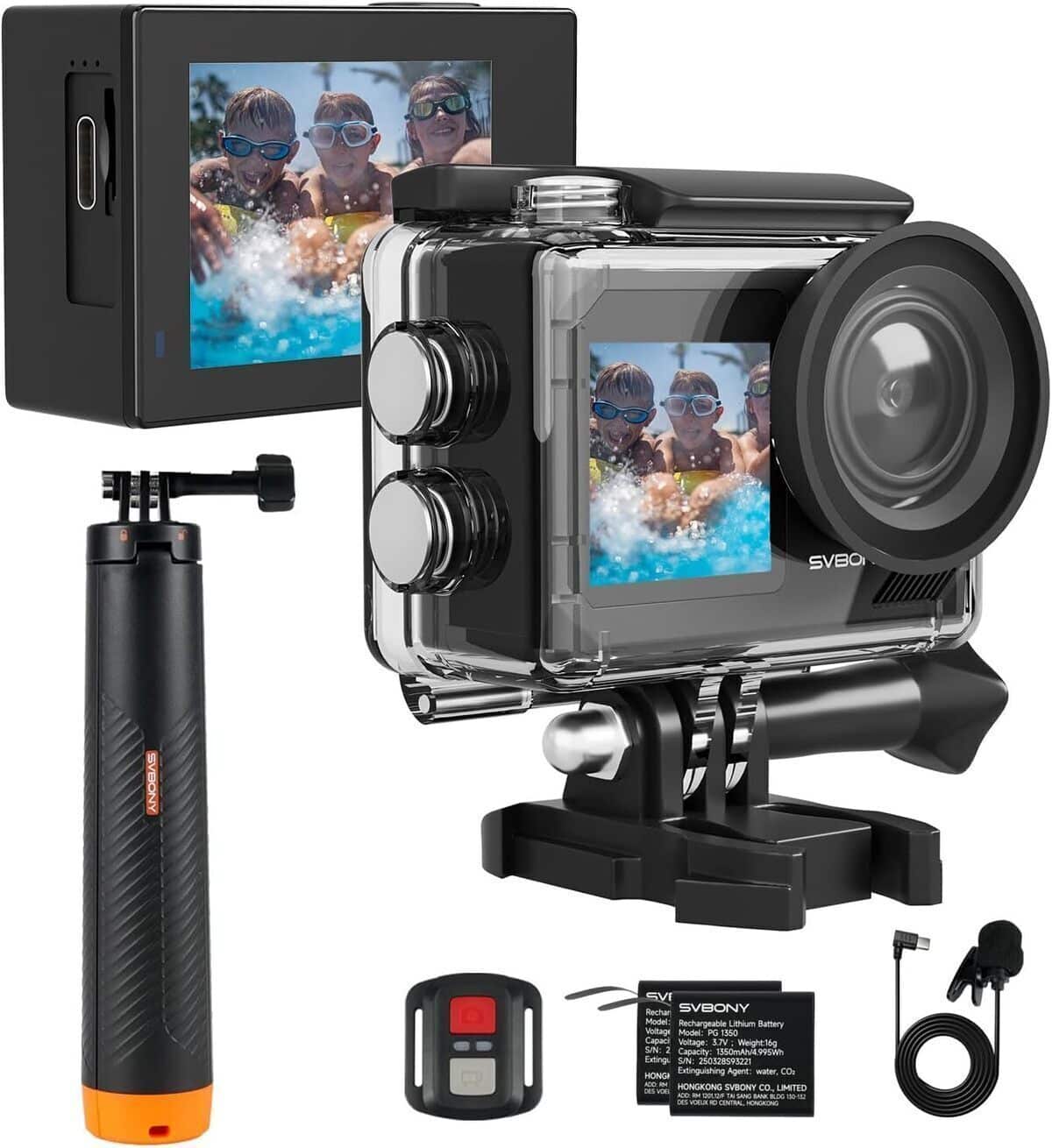 Test de la caméra d'action SVBONY SVGo 2 : performance 4K et polyvalence