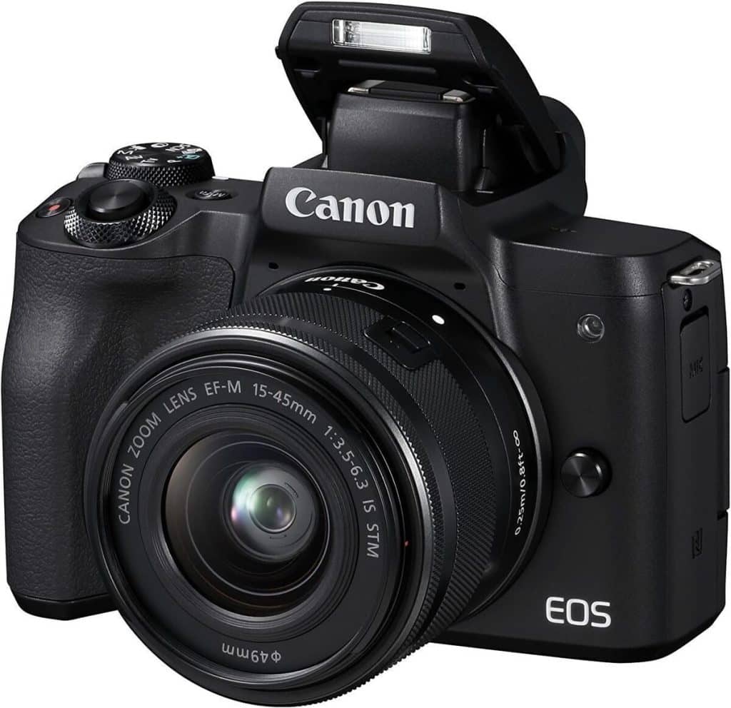 Test de l'appareil photo hybride Canon EOS M50 EFM 15-45 mm noir