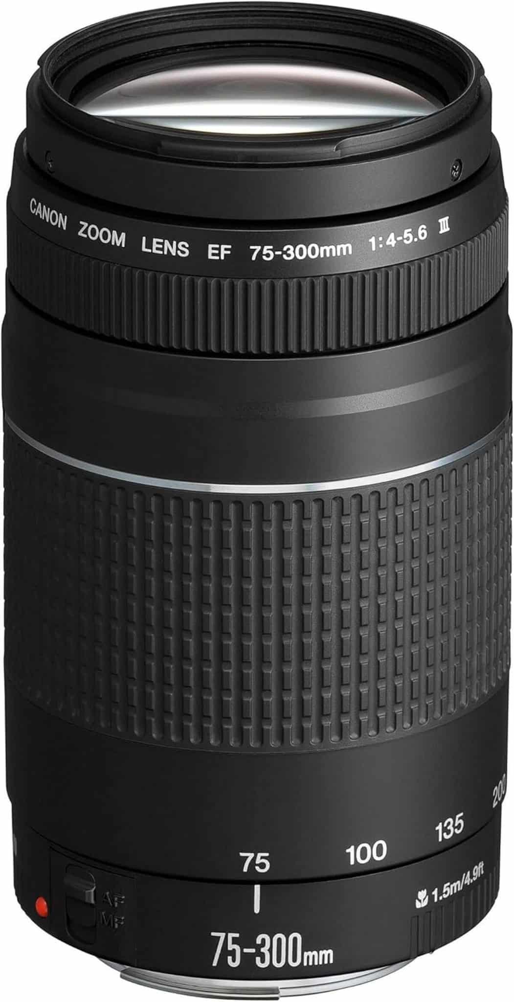 Test de l'objectif Canon EF 75-300mm f/4.0-5.6 III