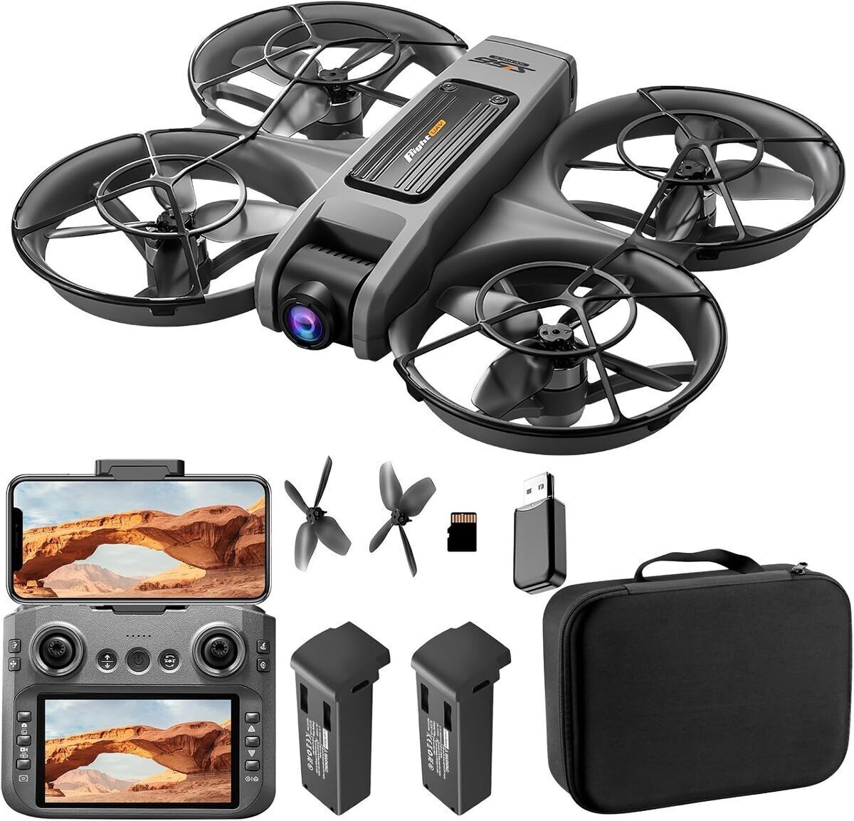 Test : drone Obest avec caméra et moteur sans balais