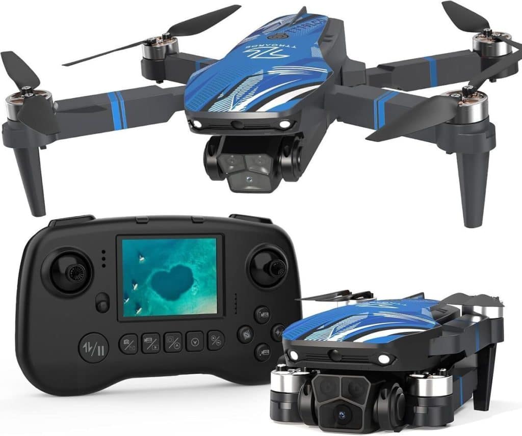Test du drone Ttroards TT19LCD avec caméra 4k et écran LCD