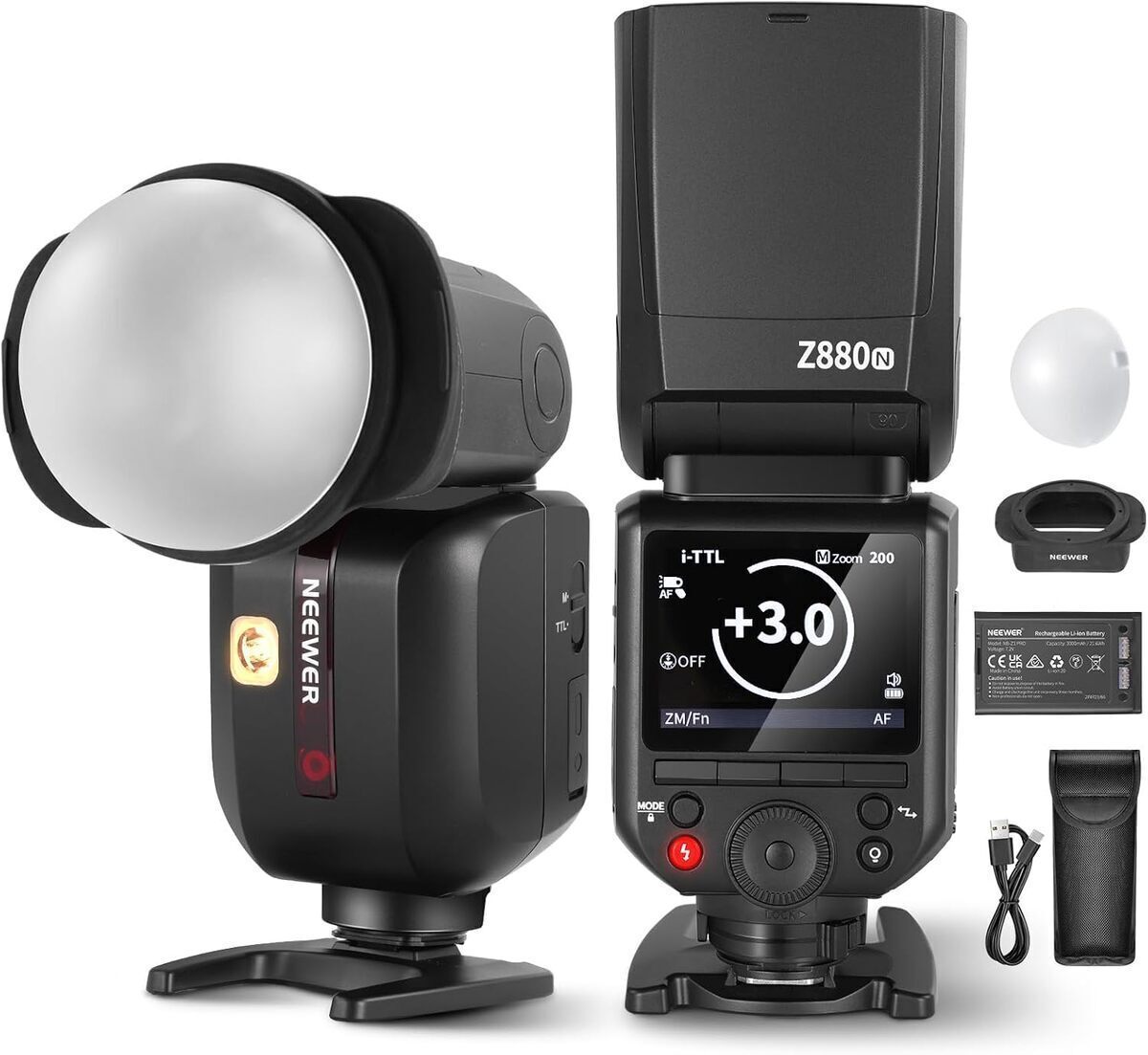 Test du flash Neewer Z880-N TTL 76W pour nikon