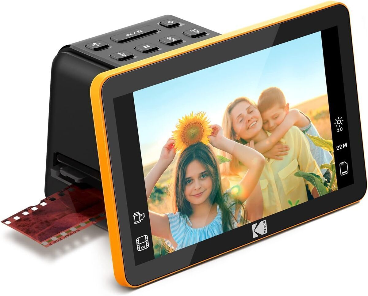 Test du Kodak Slide N Scan : scanner de films 22MP avec écran 7 pouces