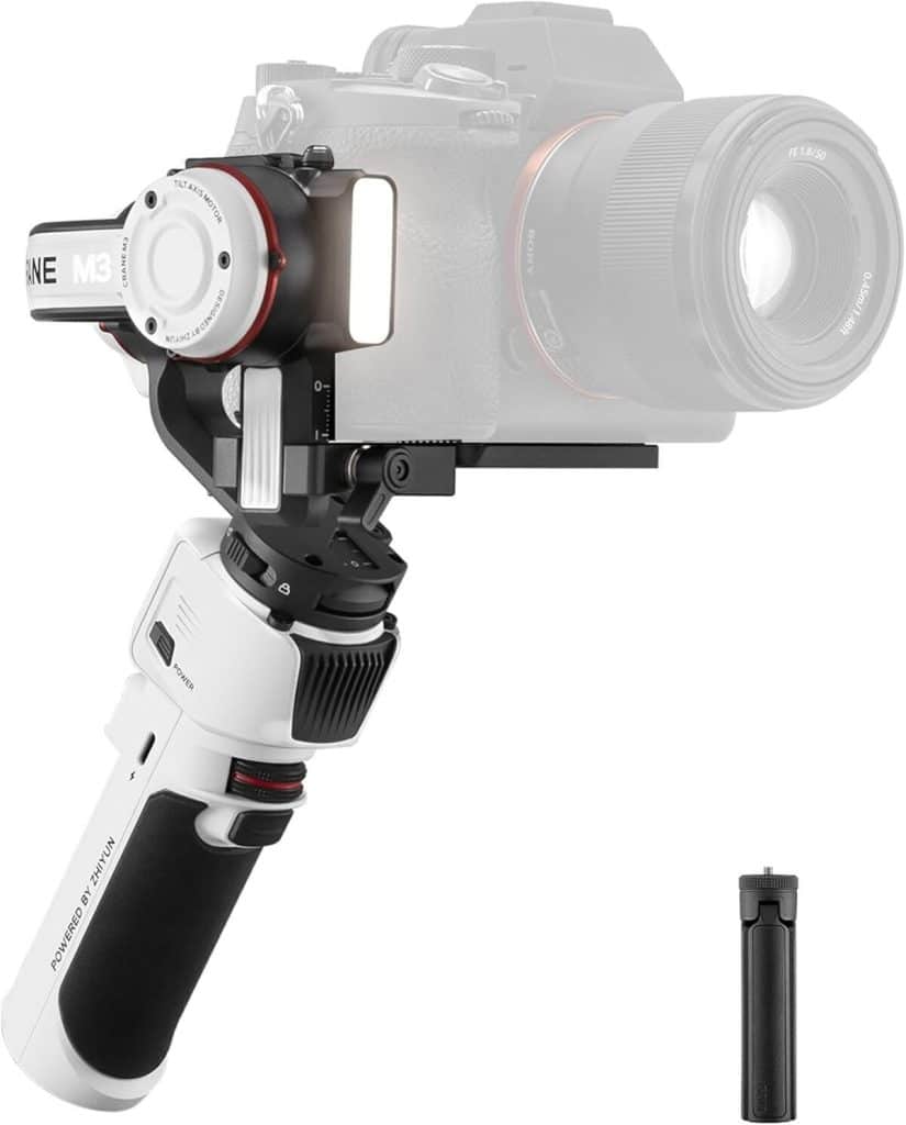 Test du stabilisateur 3 axes Zhiyun Crane M3 : gimbal polyvalent