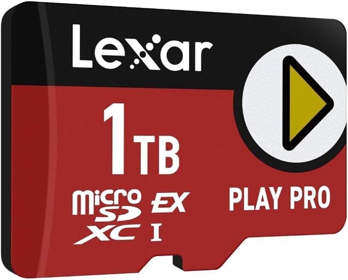 Test : lexar Play Pro 1To, la carte microSDXC ultra rapide pour le gaming