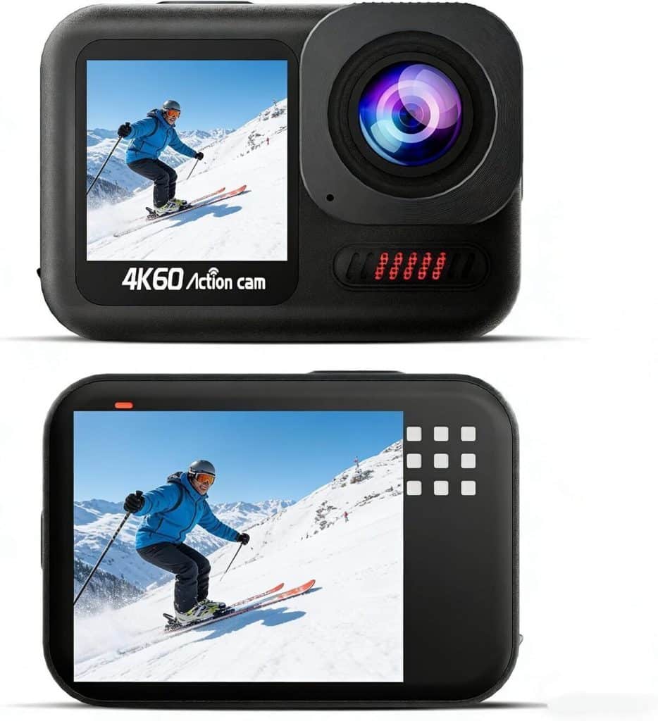 Test de la caméra d'action étanche 4K60FPS avec zoom 8x et télécommande