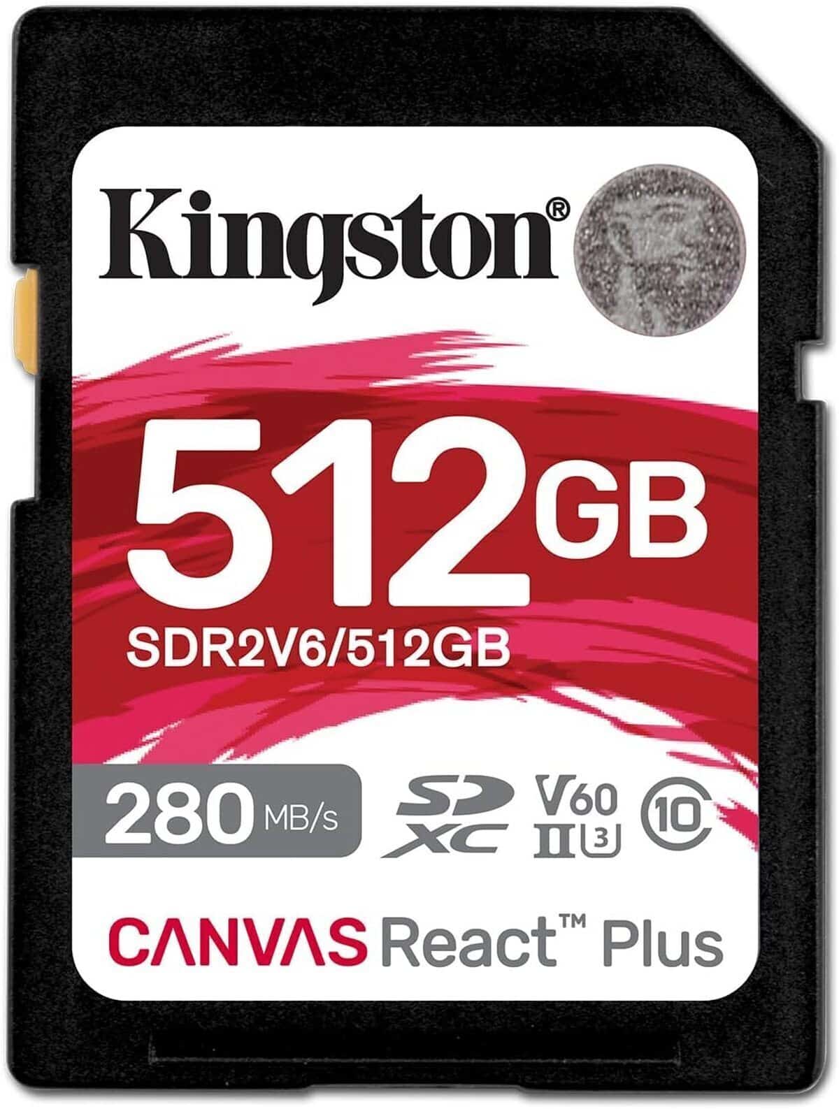 Test de la Kingston canvas react plus 512go : performances V60 en 4k