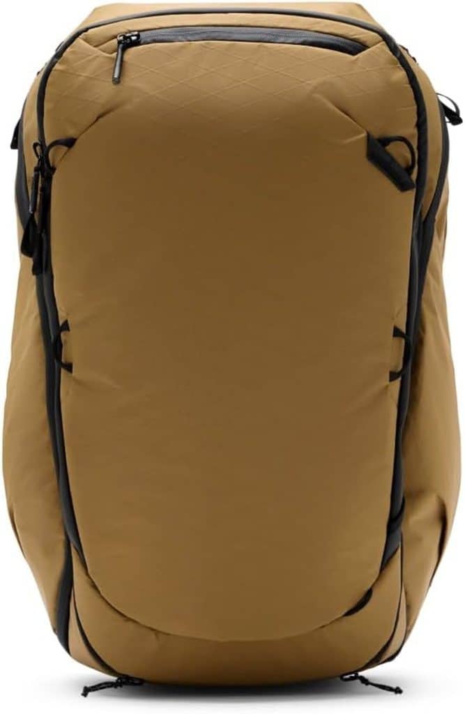Test du Peak Design Travel Backpack 45L coyote