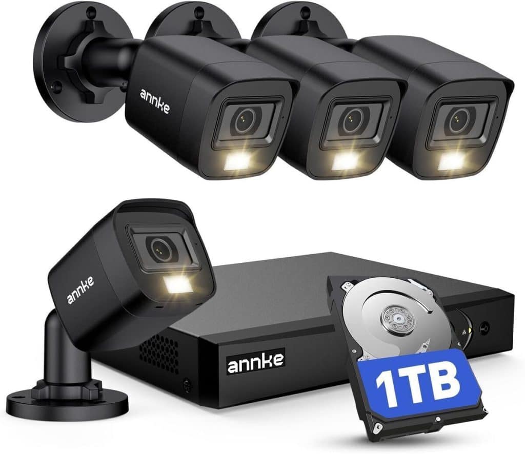 Test : kit de surveillance Annke 1080p avec 4 caméras étanches