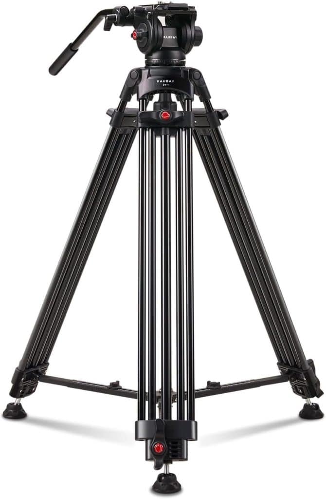 Test trépied pro RAUBAY DV-1 : stabilité et robustesse