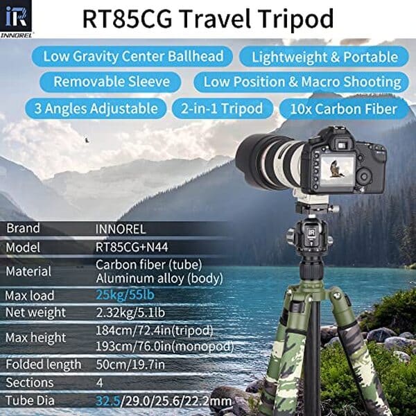 Découvrez le trépied carbone Innorel RT85CG : performance, stabilité et polyvalence pour photographes et vidéastes exigeants. Test complet et avis. 