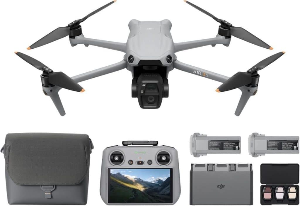 Test : drone DJI Air 3S Fly More, caméras 4k et autonomie accrue